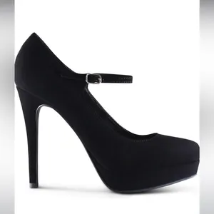 Marco Republic Jerusalem high platforms heels in black 6.5 new thumbnail 2