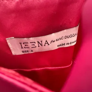 Mac Duggal Pink Mini Dress Bow Size 6 Present Sexy Cute Elle Rush Date Dance NWT thumbnail 9