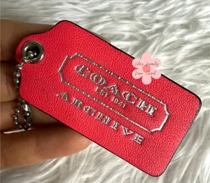 2" Coach ARCHIVE Fob Bag Charm Hang tag Hangtag thumbnail 1