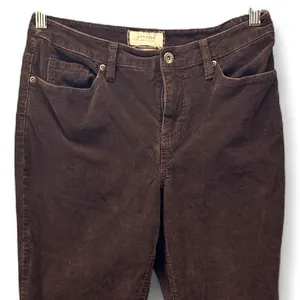 Corduroy Bootcut Pants Chocolate‎ Brown 8 thumbnail 3