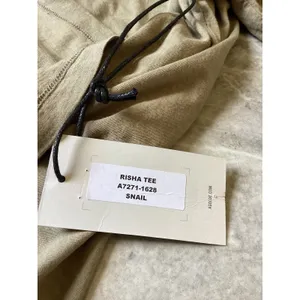 AGOLDE Risha Tee V-Neck Short Sleeve T-Shirt Tan Khaki AE3257-1628-DUP Women S thumbnail 9