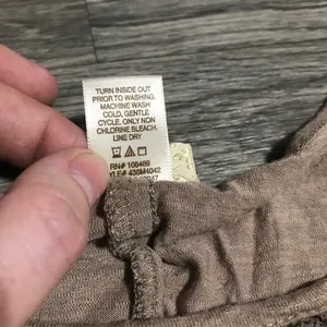 DayTrip Lace Brown Blouse; size X-small thumbnail 4
