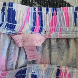 LILLY PULITZER IKAT SKIRT WITH TASSEL TRIM Size XXS‎ Flirty Boho Preppy thumbnail 2