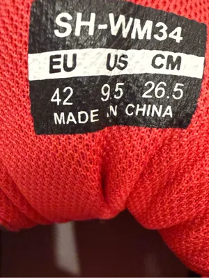 Shimano SH-WM34 Women's MTB Cycling Shoes Gray Pink Red Size US 9.5 EU 42 thumbnail 6
