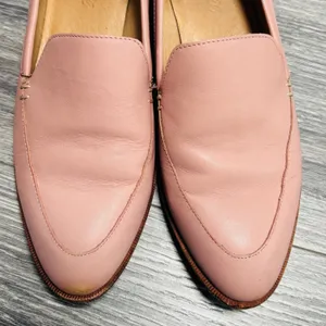 Madewell Pink Leather Slip On‎ The Frances Loafer Women's Size 7 thumbnail 9