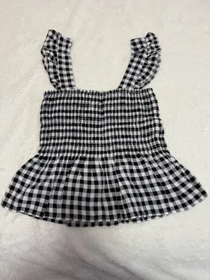 Ruffle Peplum Tank Top Multiple Size XS thumbnail 2