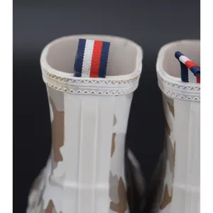 Tommy Hilfiger Rain Boots Women Size 8 Camo Print Ankle Rubber Good Condition thumbnail 6