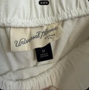 Universal Threads White linen pants thumbnail 2