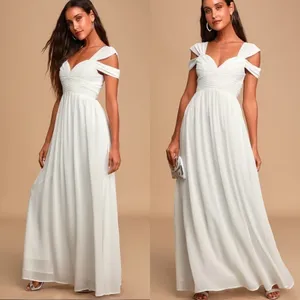 Lulus Make Me Move Maxi‎ Dress in White Size Extra Small thumbnail 2