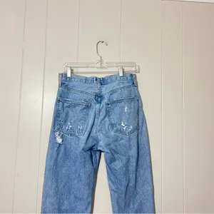 AGOLDE 90s Mid Rise Loose Fit Distressed Jeans Revolve Style #A069C-811 Size 26 thumbnail 8