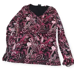 Vintage y2k floral paisley blouse thumbnail 2