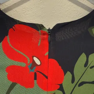 FARM RIO Long Sleeve V-neck‎ Floral Maxi Dress size Small thumbnail 10