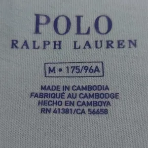 Polo by Ralph Lauren Green Logo T-Shirt M Casual Preppy Minimalist Normcore Twee thumbnail 9