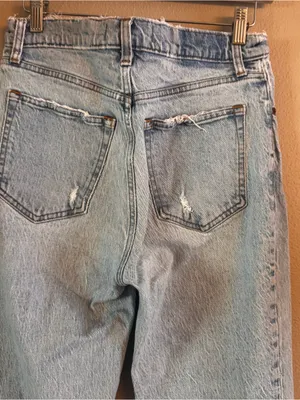 ABERCROMBIE 90s‎ Straight Split Hem Denim thumbnail 4