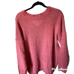✨ HP✨Aerie Chenille Oversized V-Neck Sweater✨ thumbnail 7