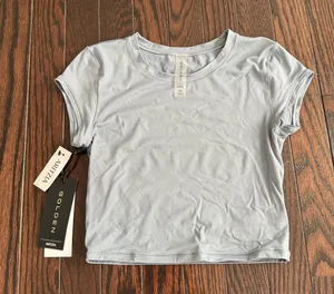 Aritzia Golden NWT Blue Top thumbnail 1