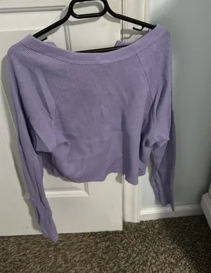Purple Waffle Top thumbnail 2