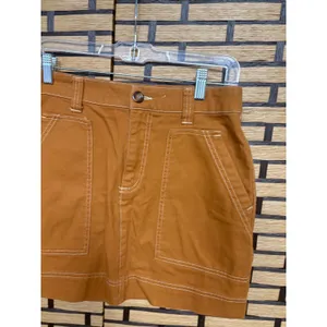 Old Navy Brown Cargo‎ Mini Skirt Size 4 thumbnail 5