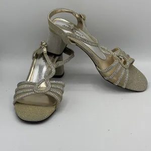 David Tate Refined Sandal Silver Size Womens 7.5 W‎ thumbnail 6