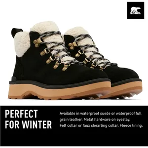 New Sorel Hi‎ Line Hiker Cozy Lace Up Boots Size 6 thumbnail 4