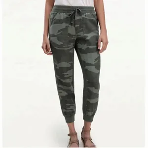 Splendid Army Green Camo Print High Rise Jogger Pants thumbnail 3
