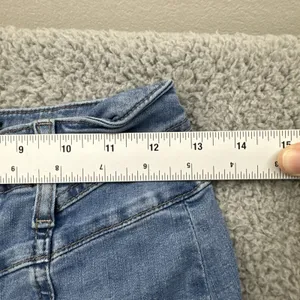 Free People Libre High Rise Wide Leg Denim Jeans Stretch Boho Women's 28 x 31 thumbnail 7