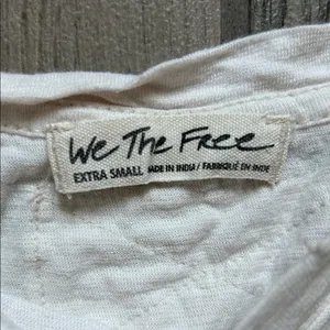 We The Free Cream Ruched Blouse thumbnail 2