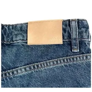 MNG Denim Blue Wash High Rise Wide Leg Cotton Y2K Jeans SZ 1 #1272 thumbnail 7