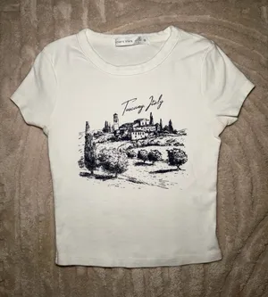 Altar'd State Graphic Tee Crop thumbnail 1