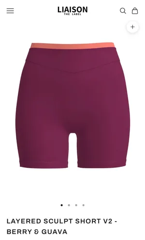 Liaison The Label Berry & Guava Workout Set | Size Medium Purple thumbnail 6