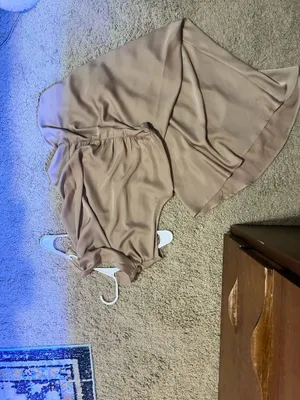Champagne Amazon Satin Dress thumbnail 3
