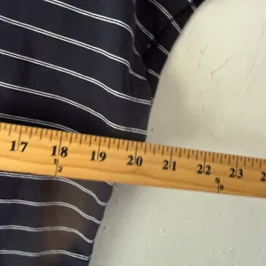 Banana Republic Striped TShirt Size Small Navy White Casual Short Sleeve‎ Top thumbnail 6