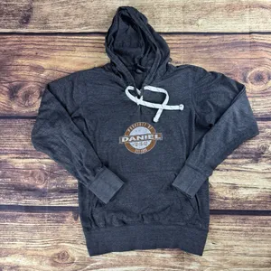 J AMERICA Lightweight Sweatshirt Hoodie Womens Gray Pullover Kangaroo Pocket M thumbnail 1
