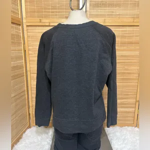 Pittsburgh Steelers dark gray sweatshirt NFL Team Apparel woman’s large thumbnail 3