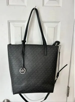 Michael Kors HAYLEY Tote Handbag NS convertible Large 13x13x5 thumbnail 1