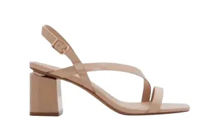 New! Aldo Shenna Strappy Slingback Heeled Patent Sandals - Size 9 thumbnail 2
