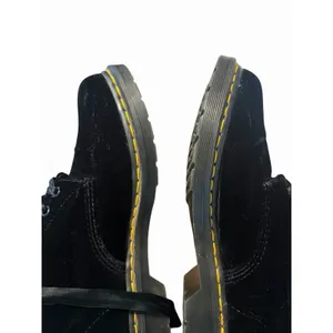 Dr. Martens Womens 1460 Pascal Velvet Black Boots Ribbon Laces Vegan 11 thumbnail 11