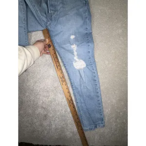 levis 501 premium denim‎ button fly 26x28 Women's Distressed Cotton Jeans thumbnail 11
