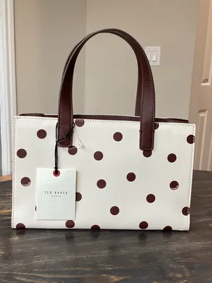Ted Baker The Icon Suricon Small Polka Dot Top Handle Tote Bag thumbnail 3