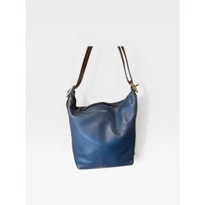 Authentic Coach Legacy Large Candace Tassel Carryall Tote Duffel bag Blue thumbnail 2