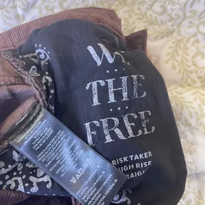 Free People We The Free “Risk Taker” Corduroy Pants thumbnail 9