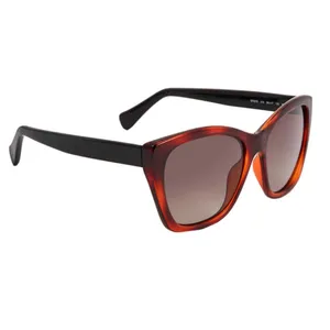 SALVATORE FERRAGAMO brown cat eye sunglasses 🦋 thumbnail 3
