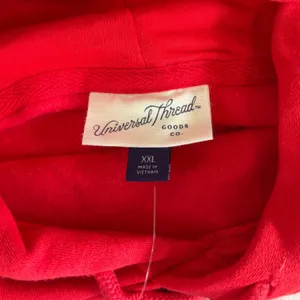 Universal Threads Red Love Graphic‎ Oversized Hoodie Sweatshirt XXL Flower Detail thumbnail 10