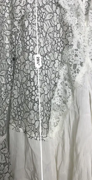White Lace Tell Tale Heart Dress Size Small thumbnail 4