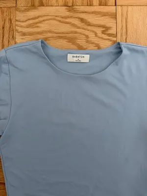 Aritzia Babaton Contour Crew Cropped T-Shirt thumbnail 3
