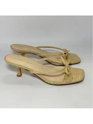 Women's Charlotte Thong Kitten Heel Slide Sandal Size 8 thumbnail 2