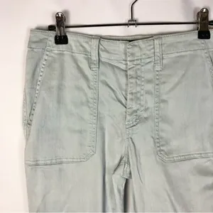 J. Crew Light Blue Skinny‎ Stretch Cargo Pants 27 thumbnail 3