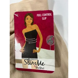 MeMoi SlimMe Full Control Shapewear Slip Seamless‎ Butt Lift Bodycon Nude Size S thumbnail 4