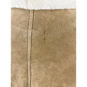 Vintage Wilsons Leather Suede & Faux Shearling Coat Penny Lane Y2K Tan M thumbnail 15