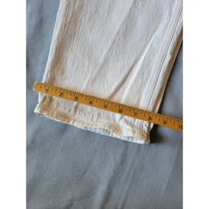 Abercrombie & Fitch The 90’s Straight Ultra High Rise Women's Jeans Sz 32 Cream thumbnail 12